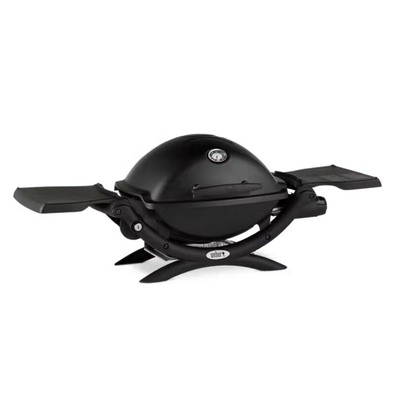Asador De Gas Weber 51010001 Weber Q 1200 Negro... image number null
