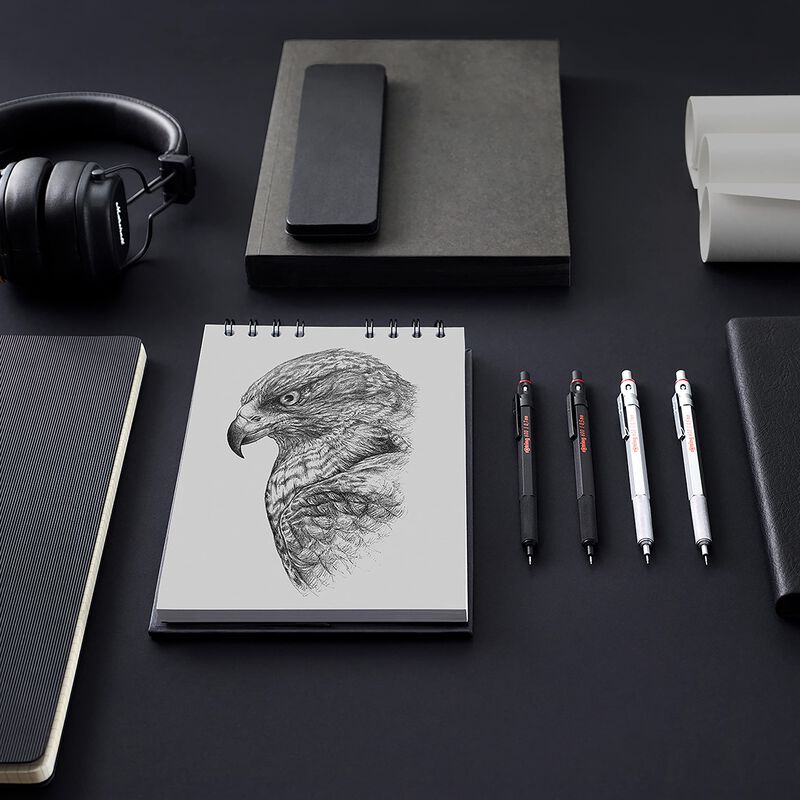 L&aacute;piz Mec&aacute;nico Rotring 600 De 0,5 Mm Con Mecani... image number null