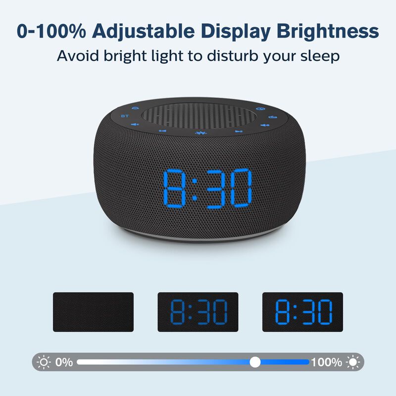 Altavoz Bluetooth Con Despertador Y Radio Buffb... image number null