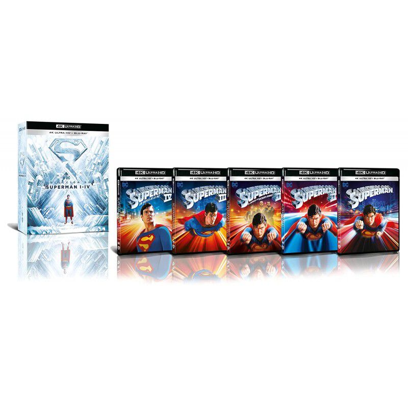 Superman I-iv [4k Uhd,blu-ray] (1978,1980,1983) image number null