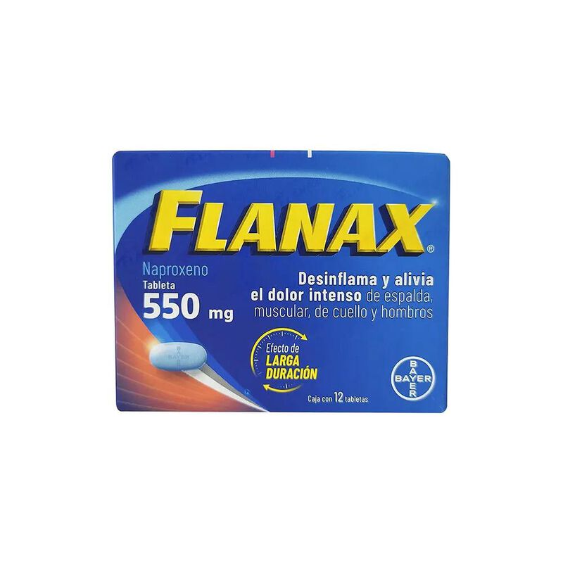 Flanax 550 Mg 12 Tableta(s) image number null