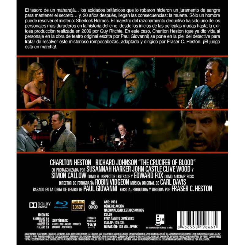 El Crucifijo De Sangre [blu-ray] (1991) The Cru... image number null