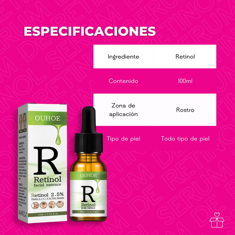 D&uacute;o de Suero Retinol + Vitamina C LANTHOME Reaf... image number null