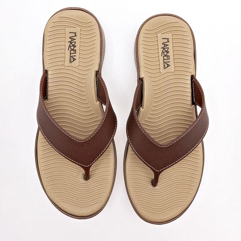 Marbella Sandalia Para Mujer Caf&eacute; Cod 132435-e image number null