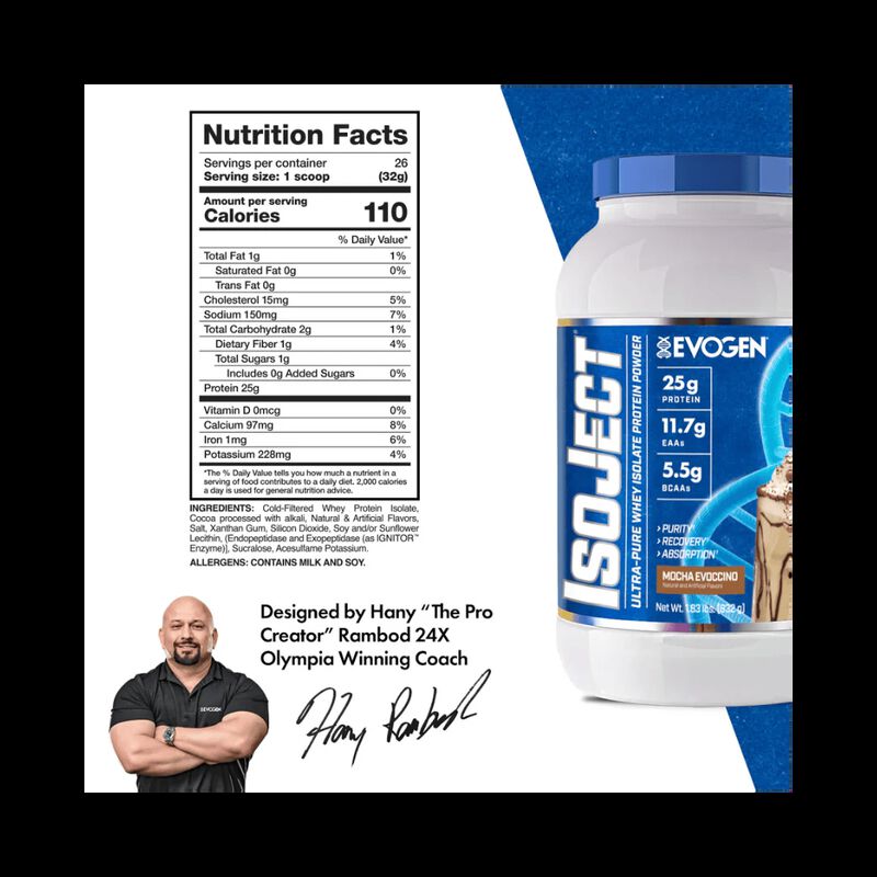 Proteina Isolatada Isoject Evogen Nutrition Pea... image number null