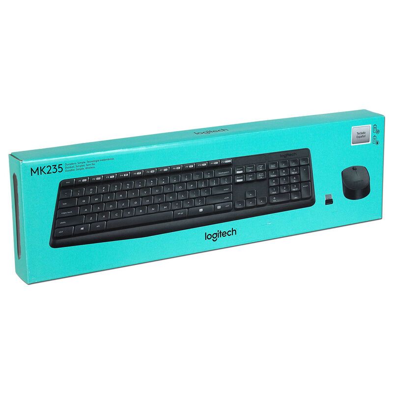 Teclado y Mouse inal&aacute;mbricos Logitech Wireless ... image number null