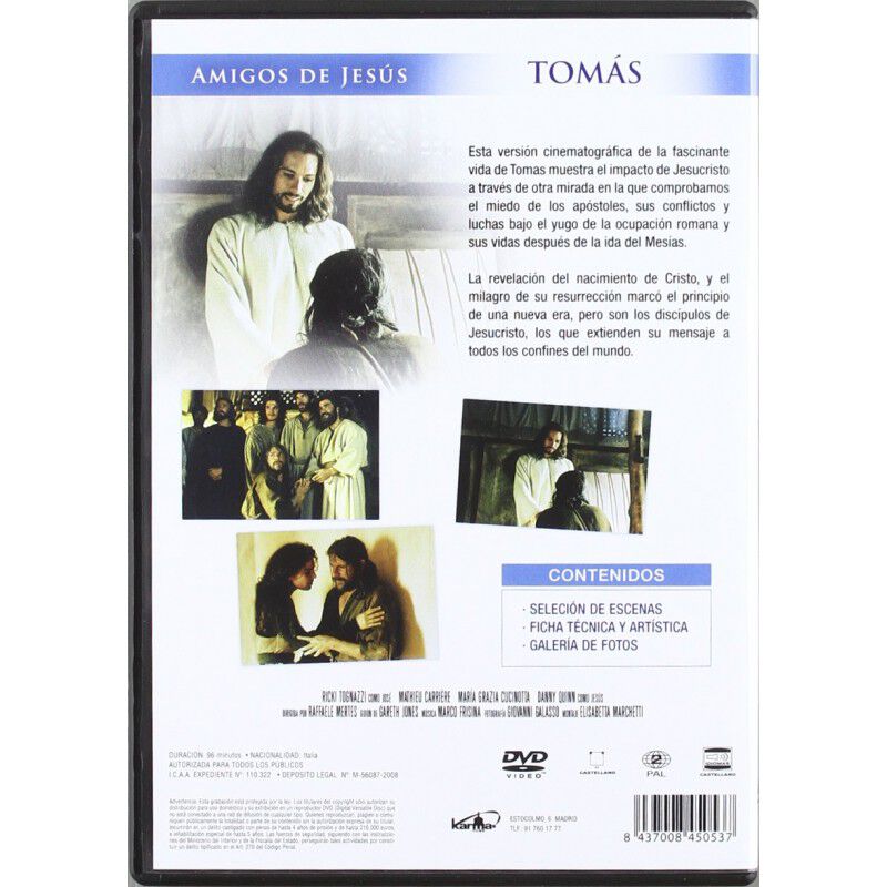 Amigos De Jes&uacute;s - Tom&aacute;s [dvd] (2001) Gli Amici ... image number null