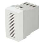 Timbre Zumbador Scudetto Prime, Blanco Brillante