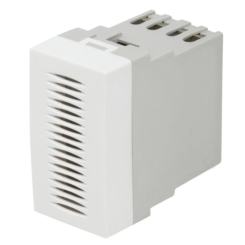 Timbre Zumbador Scudetto Prime, Blanco Brillant... image number null