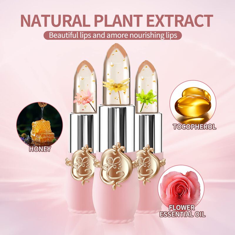 Set De Pintalabios Bestland Flower Jelly Temper... image number null