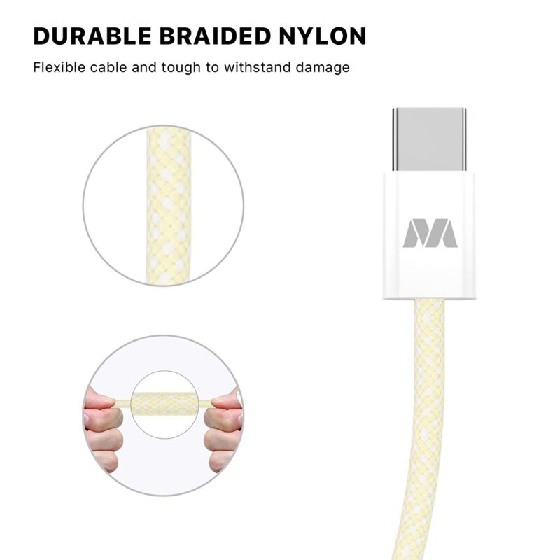 Cable Datos Mybat Usb-c A Usb-c 1m 60w Universa... image number null