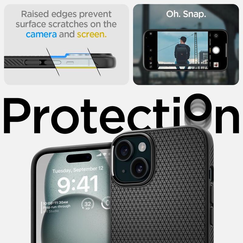 Funda Spigen Liquid Air Para Iphone 15 (2023), ... image number null
