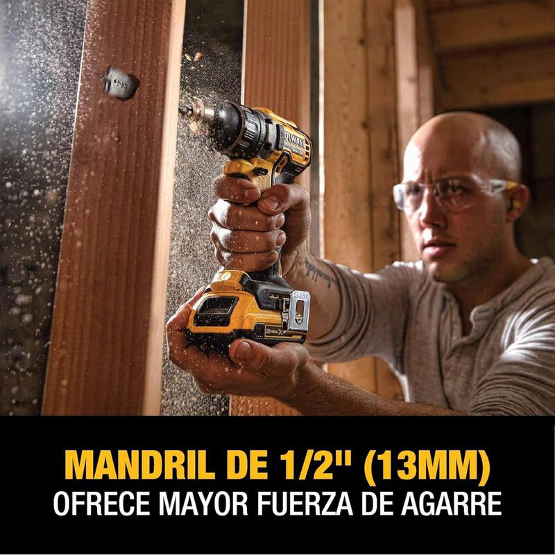 Taladro Atornillador Dewalt Xr Brushless 20v Ma... image number null