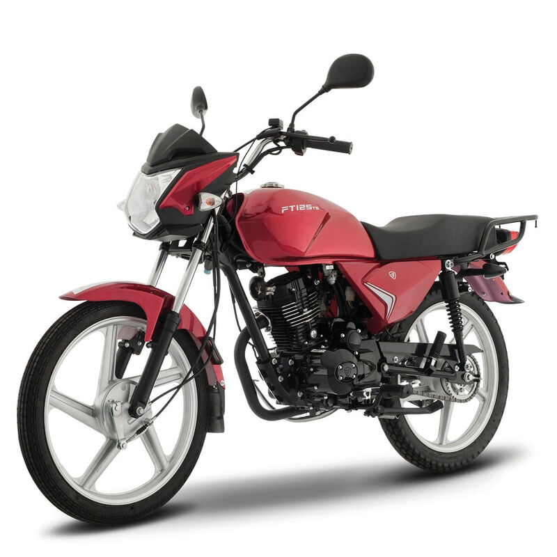Motocicleta de Trabajo Italika FT125 TS Roja co... image number null