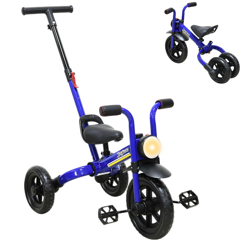 Triciclo 3 En 1 Para Ni&ntilde;os Con Bast&oacute;n, Bici Y B... image number null