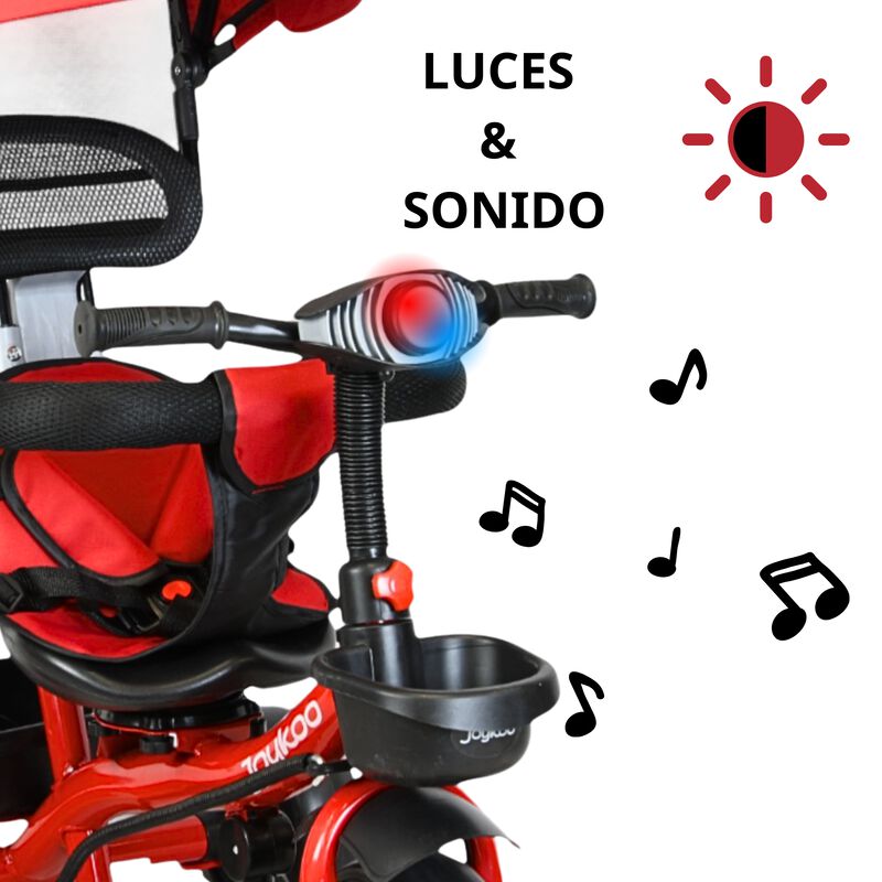 Triciclo Evolutivo para Niños Asiento Giratorio... image number null