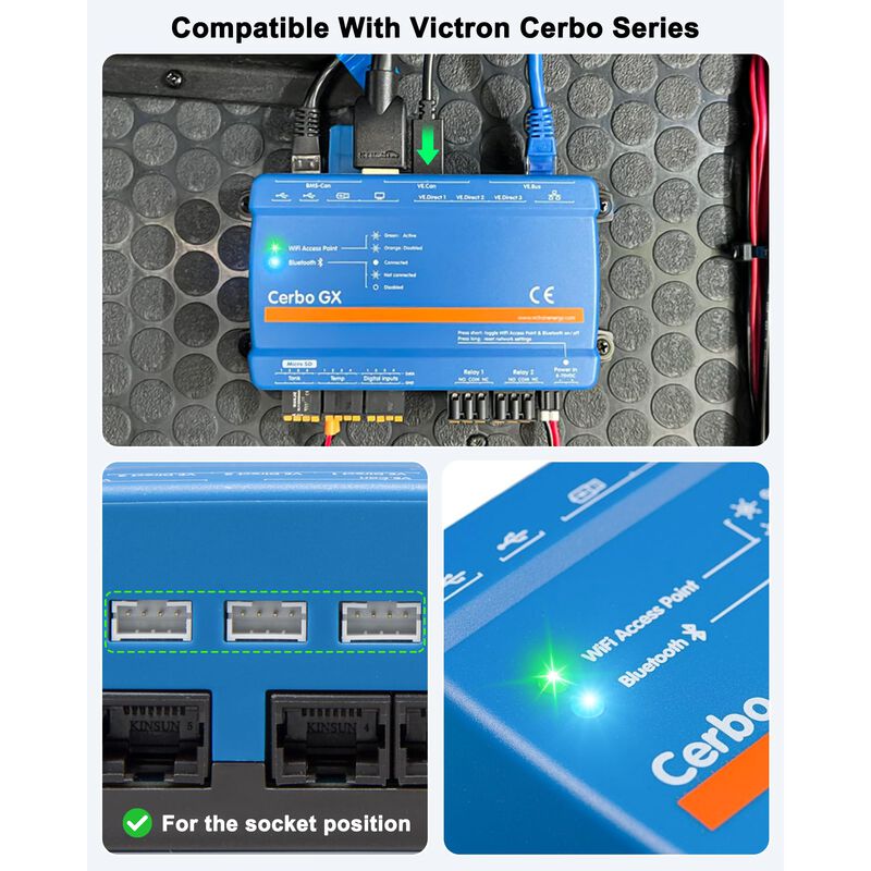 Cable ve.direct Vasthome 5 m para victron energ... image number null