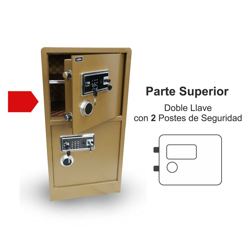 Caja Fuerte Dxf100D Daxxon 50 Kg Huella Contras... image number null