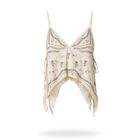 Blusa De Tirantes Asim&eacute;trica Bordada