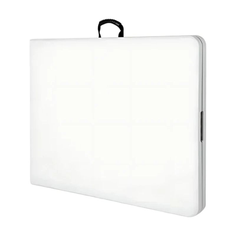 Mesa De Pl&aacute;stico Plegable Shtark Blanca Cuomp12... image number null
