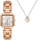 Set Reloj Y Brazalete Armani Exchange Dama Ax7167set