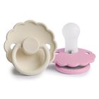 Chupete Frigg Daisy De Silicona Paquete De 2 Poppy/lupine - Talla 1