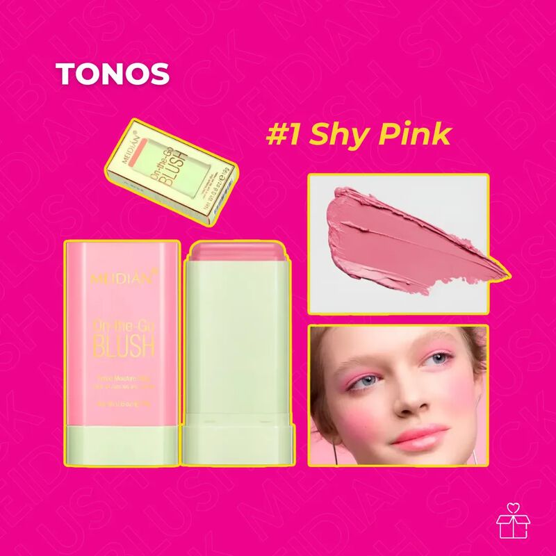 Pack 3 Rubores Blush En Barra Colorete Mejillas... image number null