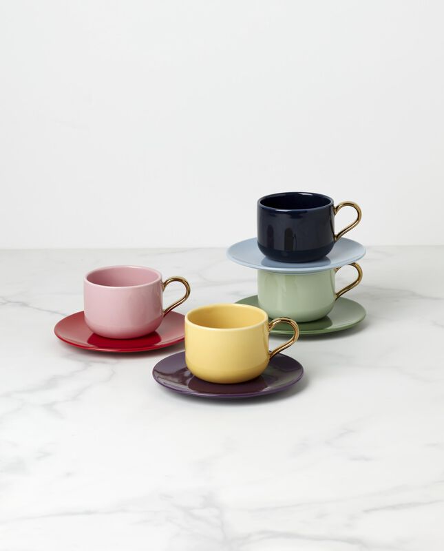 Juego De Taza Y Platillo Kate Spade New York 8 ... image number null