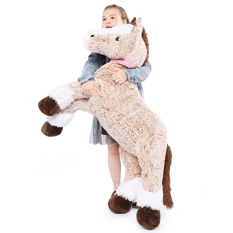 Peluche Con Forma De Caballo Gigante Tezituor, ... image number null