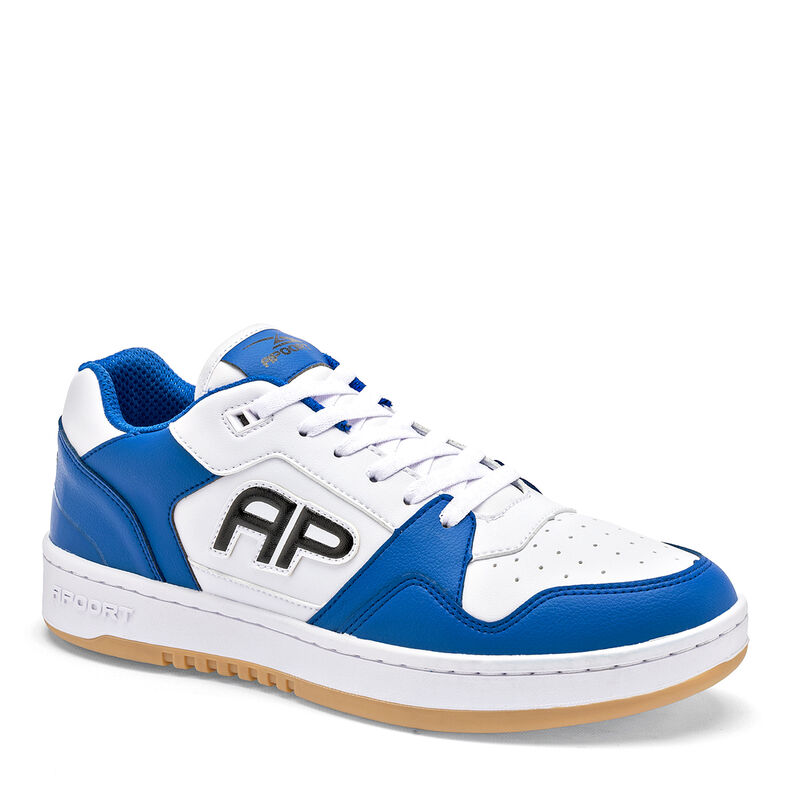 Apoort tenis para hombre blanco azul cod 141119... image number null