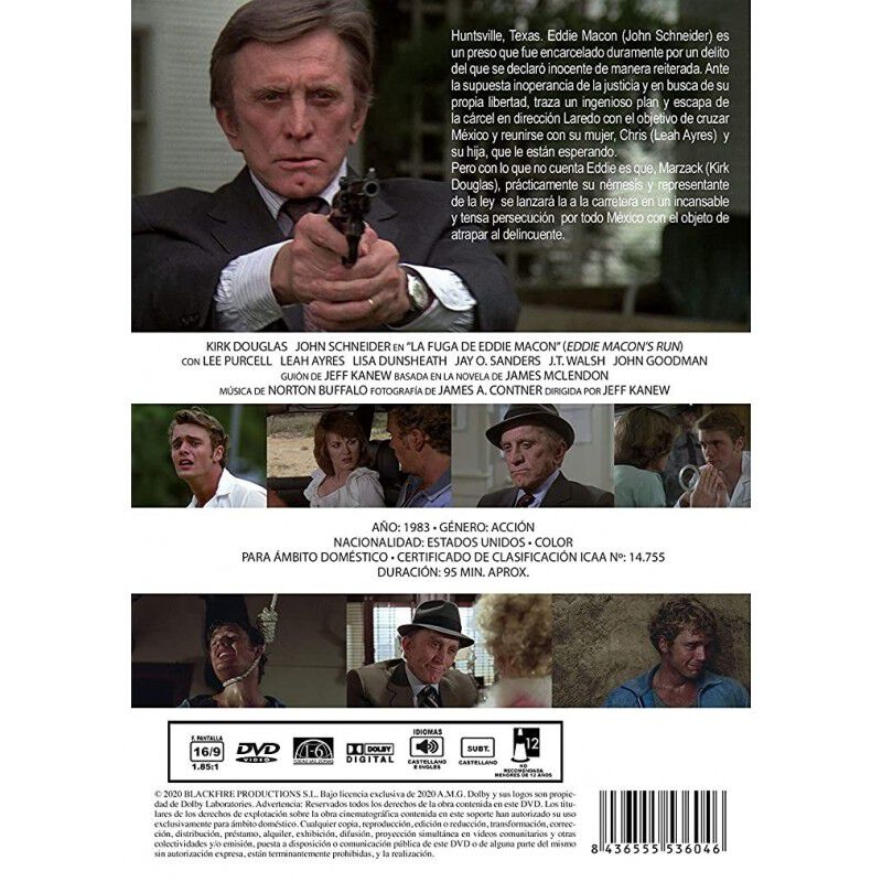 La Fuga De Eddie Macon [dvd] (1983) Eddie Macon... image number null