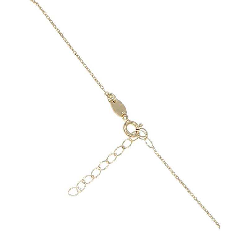 Gargantilla Con Cadena De Plata Dorada 925 Con ... image number null