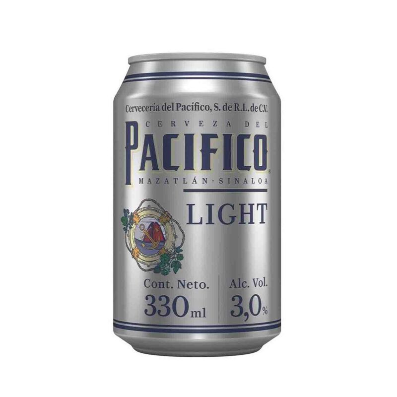 6 Cerveza Pacifico Light Lata 355ml image number null