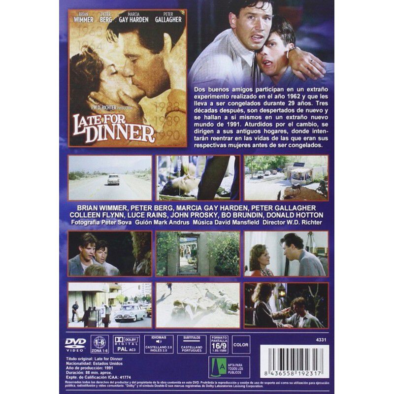 Hibernados [dvd] (1991) Late For Dinner image number null
