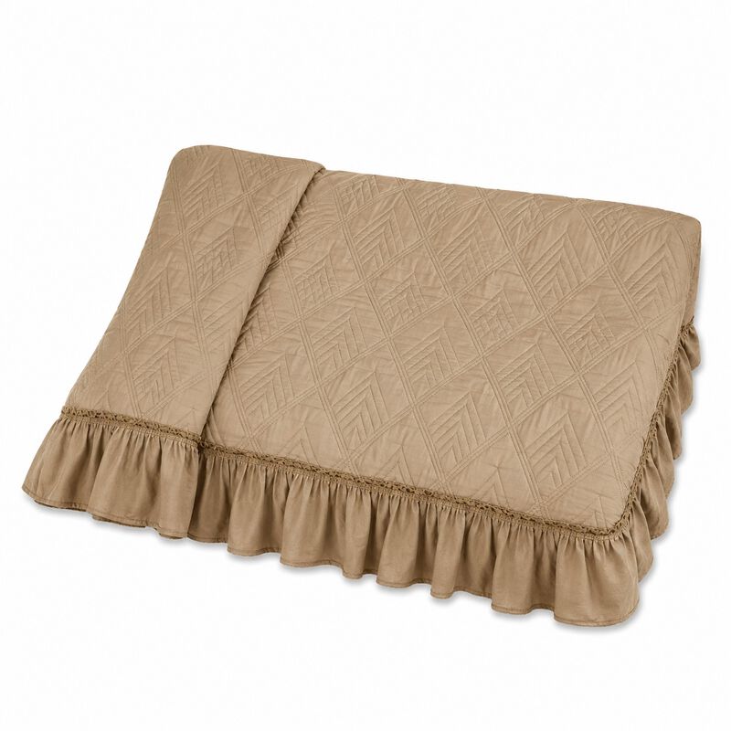 Colcha Neo Caramel King Size Con Fundas Decorat... image number null