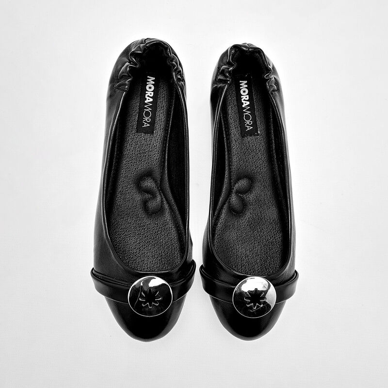 Moramora Balerina para mujer negro image number null