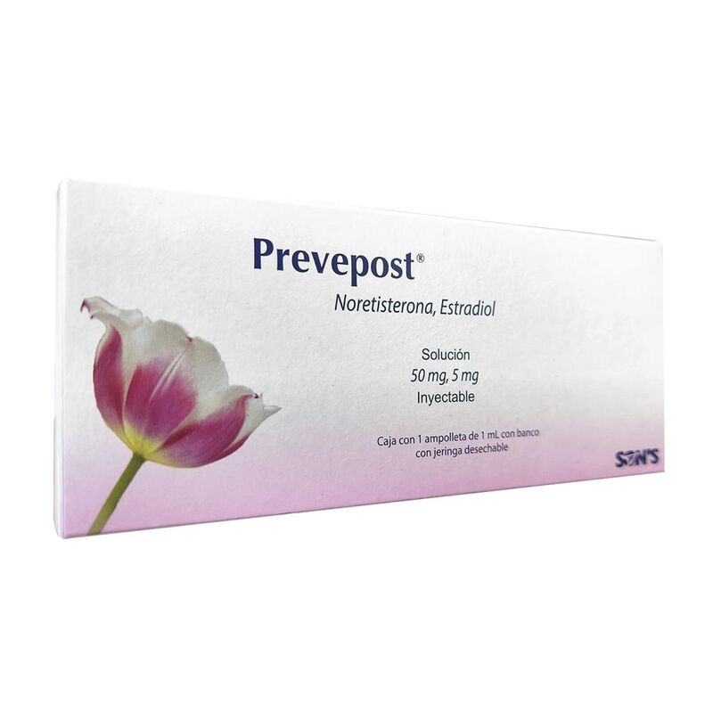 Prevepost Noretisterona Estradiol 50mg / 5 Mg 1... image number null