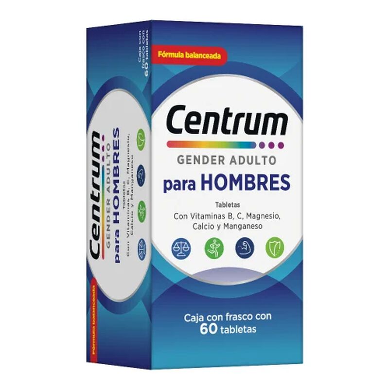 CENTRUM HOMBRE 50+ TABLETA C60 image number null