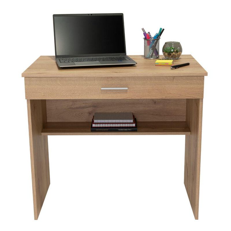 Escritorio Eros, Caf&eacute; Claro, Virtual Muebles image number null