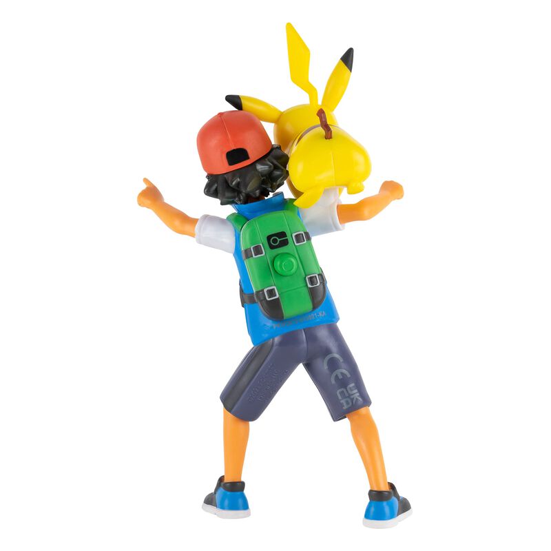 Figura De Acci&oacute;n Pok&eacute;mon Battle Feature Ash De ... image number null