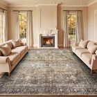 Alfombra De &Aacute;rea Lofus 274 cm X 366 cm Marr&oacute;n Lavable Antideslizante