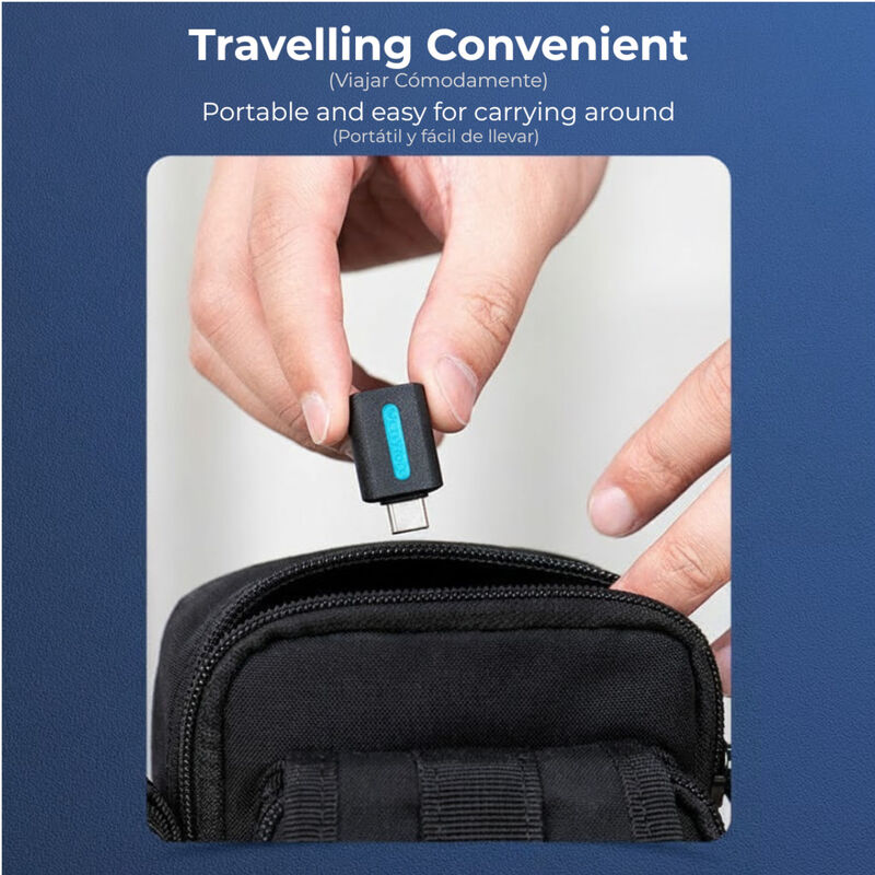 Adaptador OTG USB-C a USB-A 3.0 VENTION CDUB0 image number null