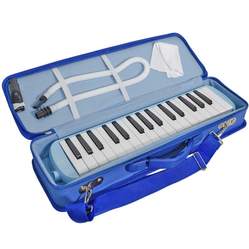 Maxima SR-32SFBLU Melodica Escolar Azul 32 Tecl... image number null