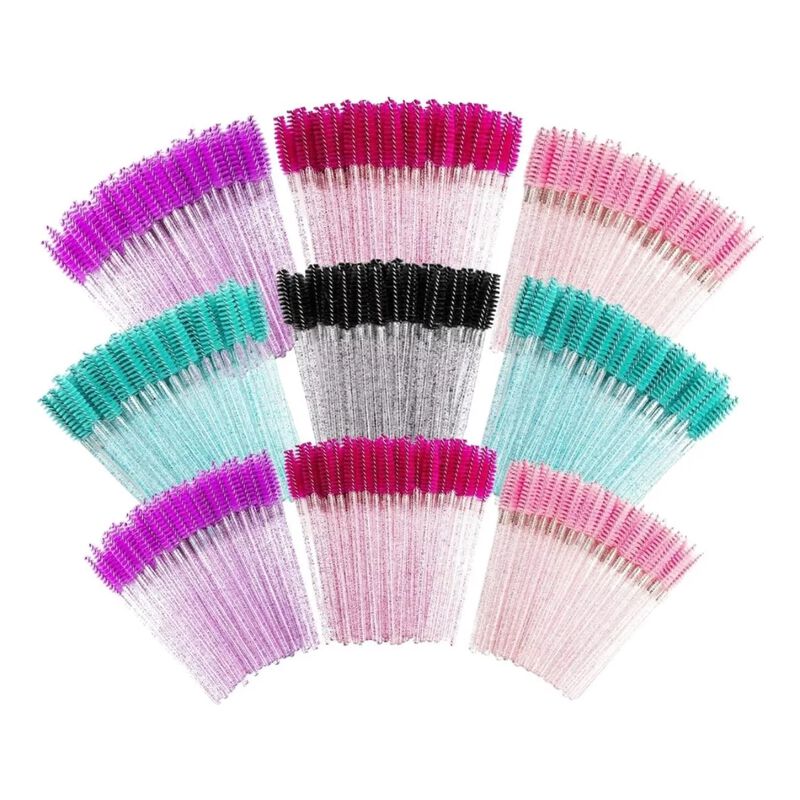 Kit de 500 Cepillos Desechables Pestañas O Ceja... image number null