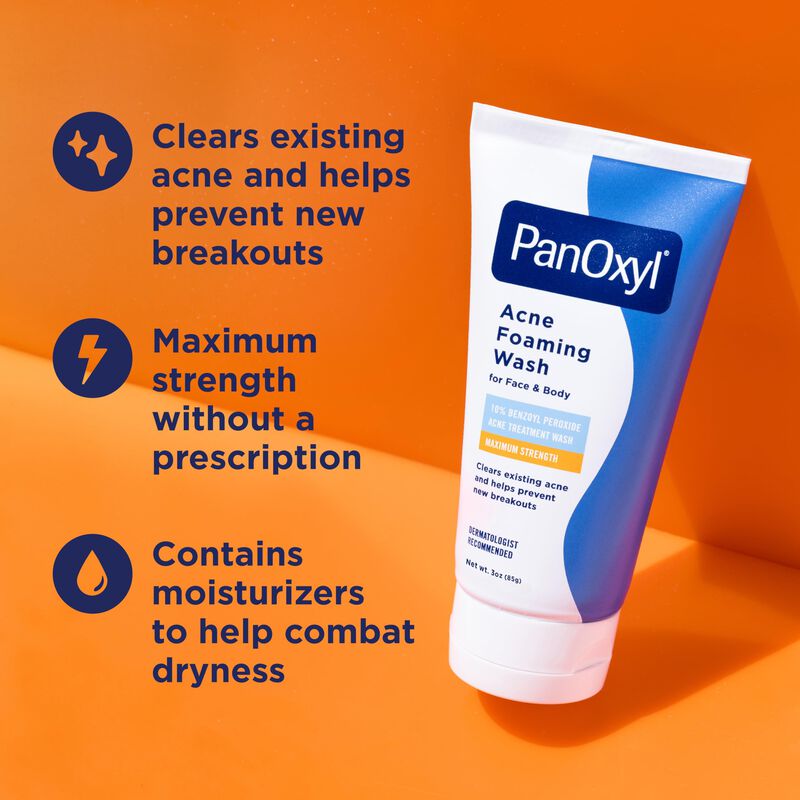 Limpiador Facial Panoxyl Acne Foaming Con Per&oacute;x... image number null