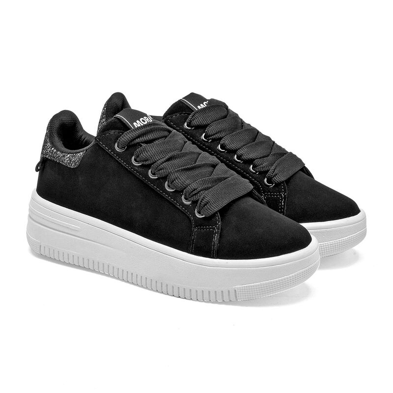 Moramora Tenis Para Mujer Negro Cod 129213-e image number null