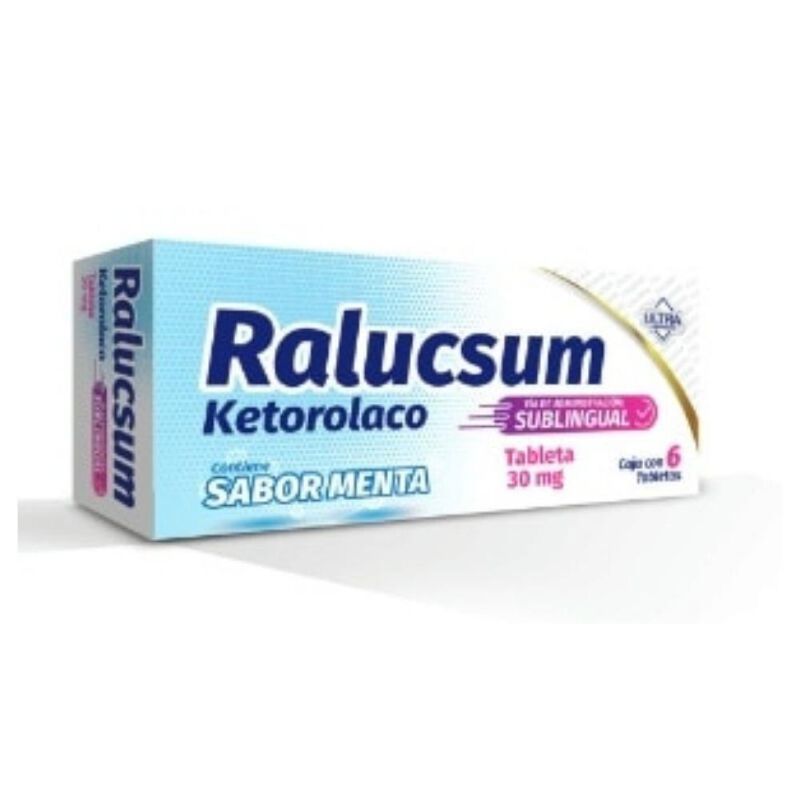 Ralucsum 30mg caja 6 tabletas image number null
