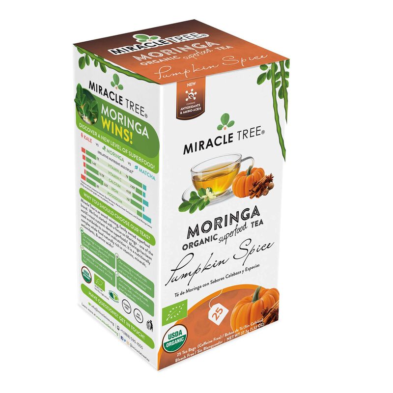 T&eacute; De Moringa Org&aacute;nico Miracle Tree Sabor Espec... image number null