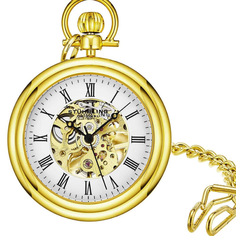 Reloj Stuhrling de bolsillo para hombre 6053.33... image number null