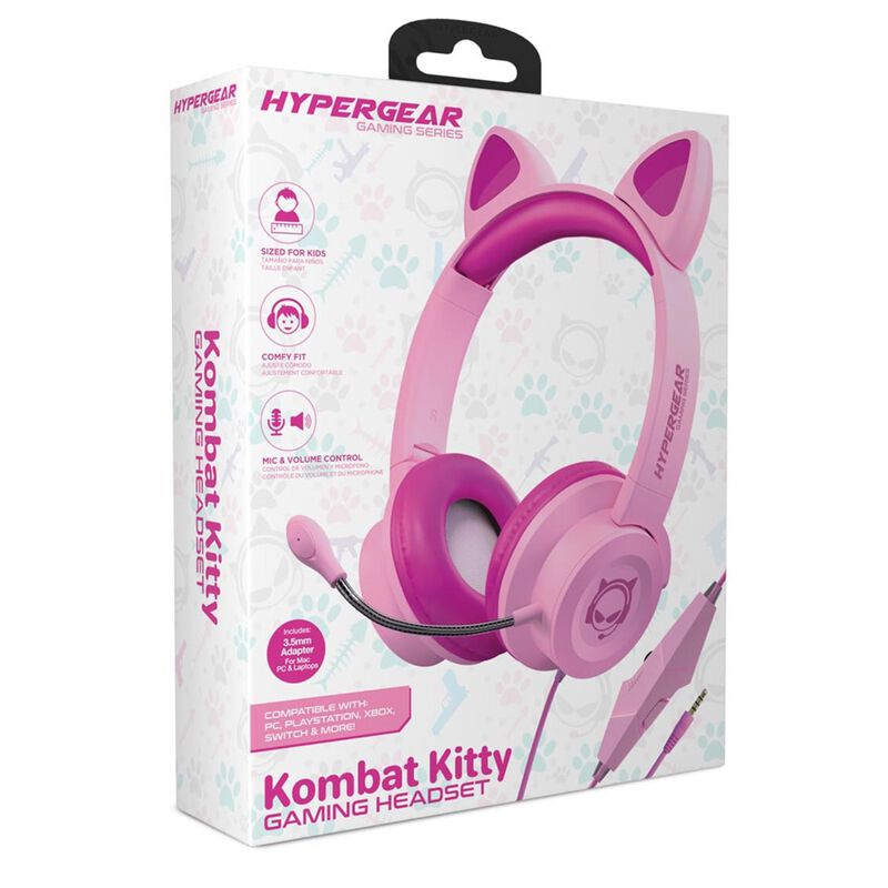 Auricular Al&aacute;mbrico HYPERGEAR para ni&ntilde;os ROSA 3... image number null